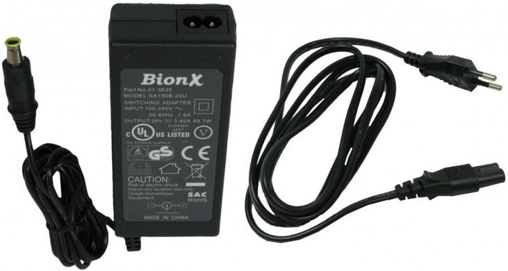 Ladegerät für 48Volt Akkus auch für Smart, Stecker gerade, occ