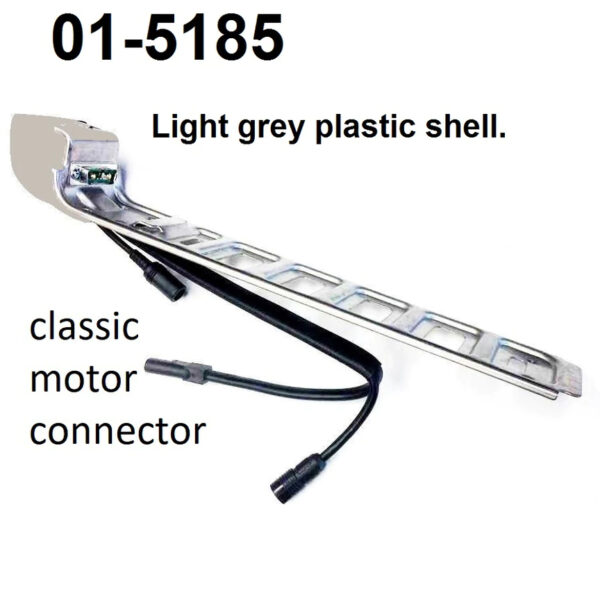 Batterieschiene-RR-DC Gepäckträgerakku, silber Motorstecker, occ
