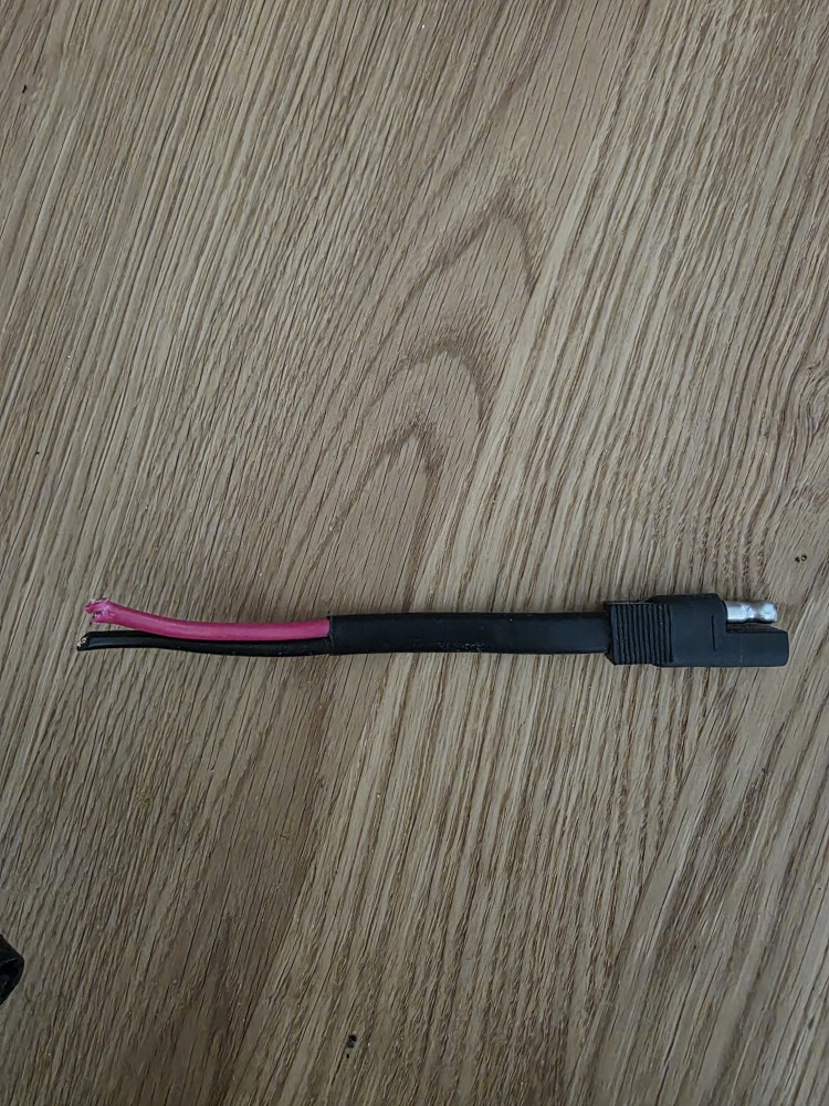 Motorstecker-Pol mit 10cm Kabel occ