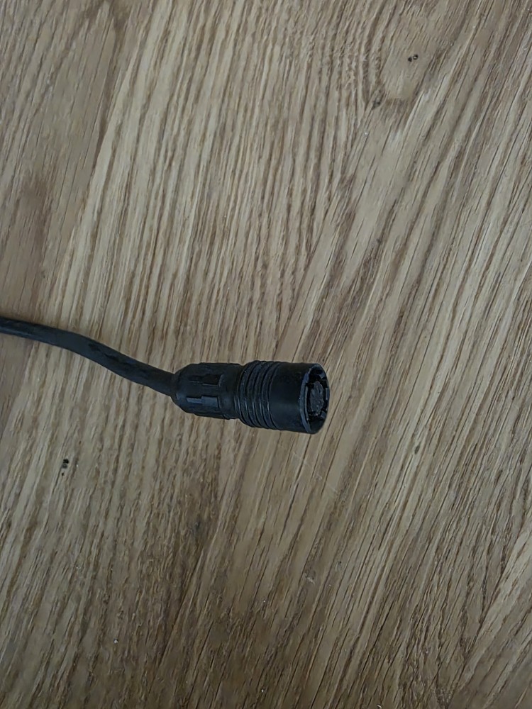 Rundstecker Female (Buchse) 6-Pol mit 10cm Kabel occ